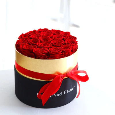 Eternally Preserved Rose Golden Bouquet - VENTI