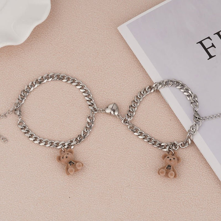 Matching Magnetic Bracelet W/ Charms
