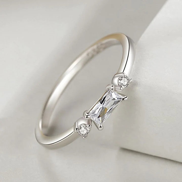 Premium S925 Sterling Silver Promise Ring